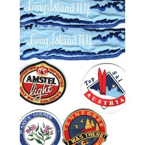 38 Assorted Patches Various Designs Crafts Sewing Fashion Accessory